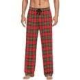 thumbnail image 1 of CROPD Plaid Pajama Pants for Men Pajama Bottoms Sleep Lounge Pj Pants, 1 of 7