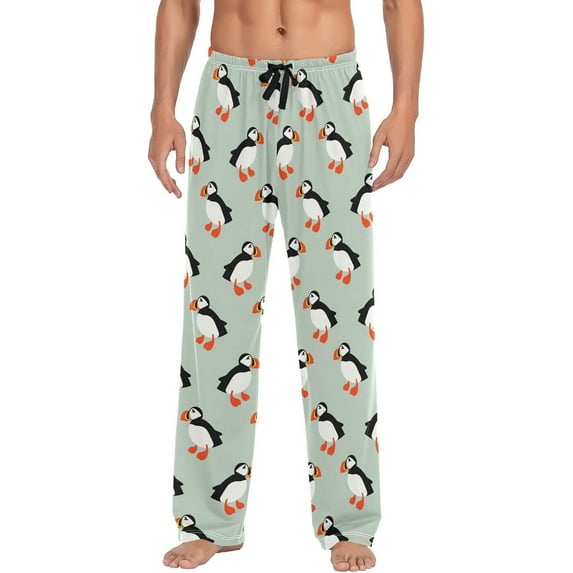 CROPD Pajama Pants Men Sleepwear Lounge Pants Pjs Bottoms with Pockets