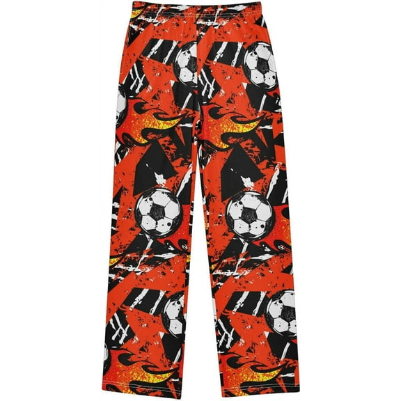 CROPD Sports Baseball Pajamas Pants Soft Long Pajama Bottoms Lounge Sleep Pants Size S-XL