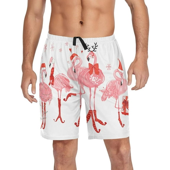 CROPD Pajama Shorts Mens Pajama Bottoms for Men Pjs Lounge Sleep Shorts with Pockets