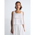 thumbnail image 1 of Scoop Women's and Women's Plus Cropped Lace Tank Top, Sizes XS-4X, 1 of 5