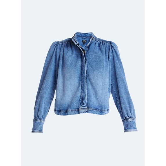 Scoop Women’s Cropped Ruched Jacket, Sizes XS-XXL