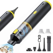 Cros Wireless Rechargeable Handheld Vacuum Cleaner,with Interchangeable Accessories for Car, Pet and Office