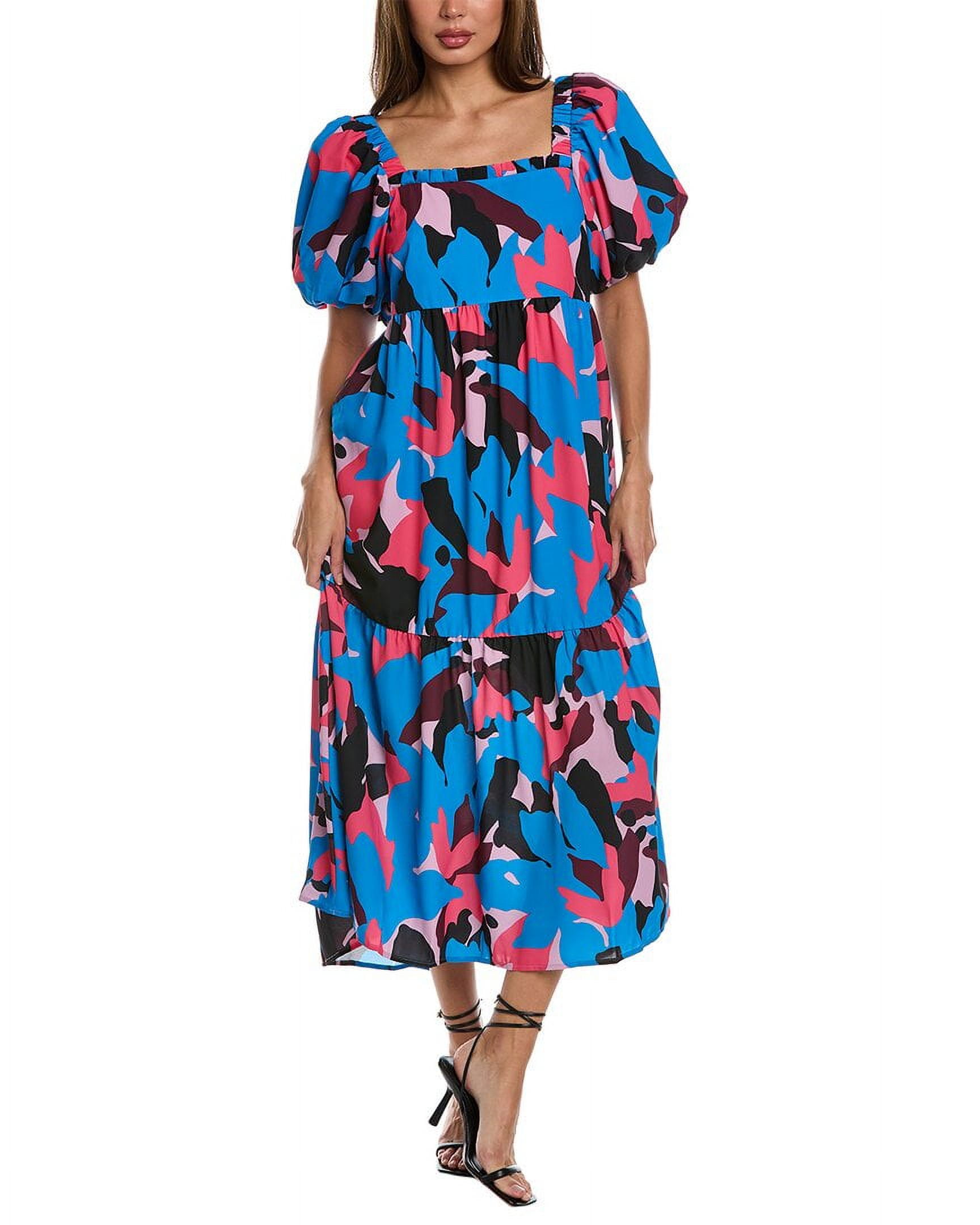 CROSBY by Mollie Burch womens Goldie Maxi Dress, XXS, Blue - Walmart  Business Supplies
