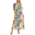 thumbnail image 1 of CROSBY by Mollie Burch womens  Lovett Maxi Dress, XXS, Red, 1 of 2