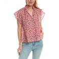 thumbnail image 1 of CROSBY by Mollie Burch womens  Wilkes Top, L, Pink, 1 of 2