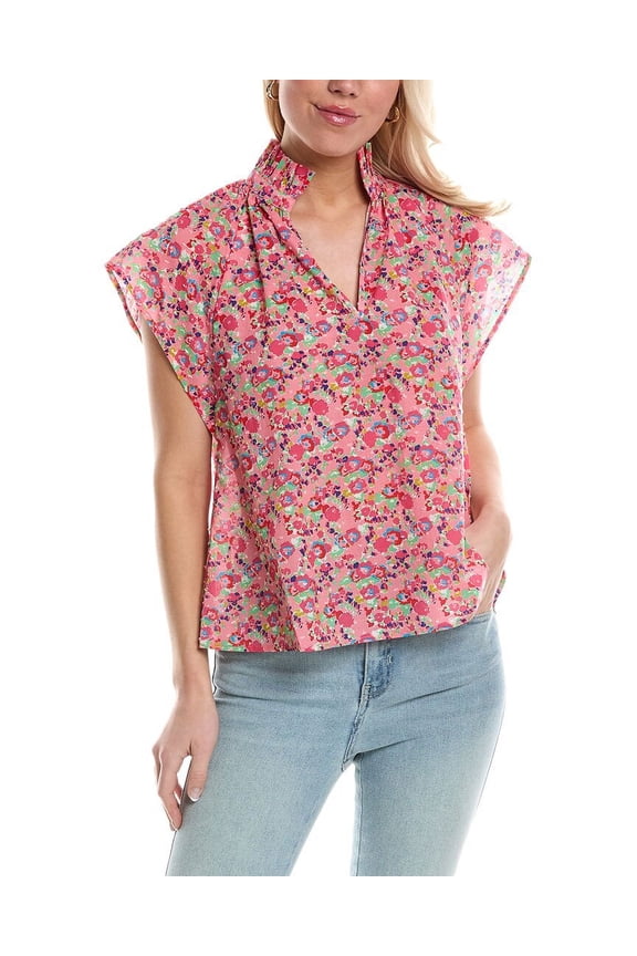 womens Wilkes Top, XXS, Pink