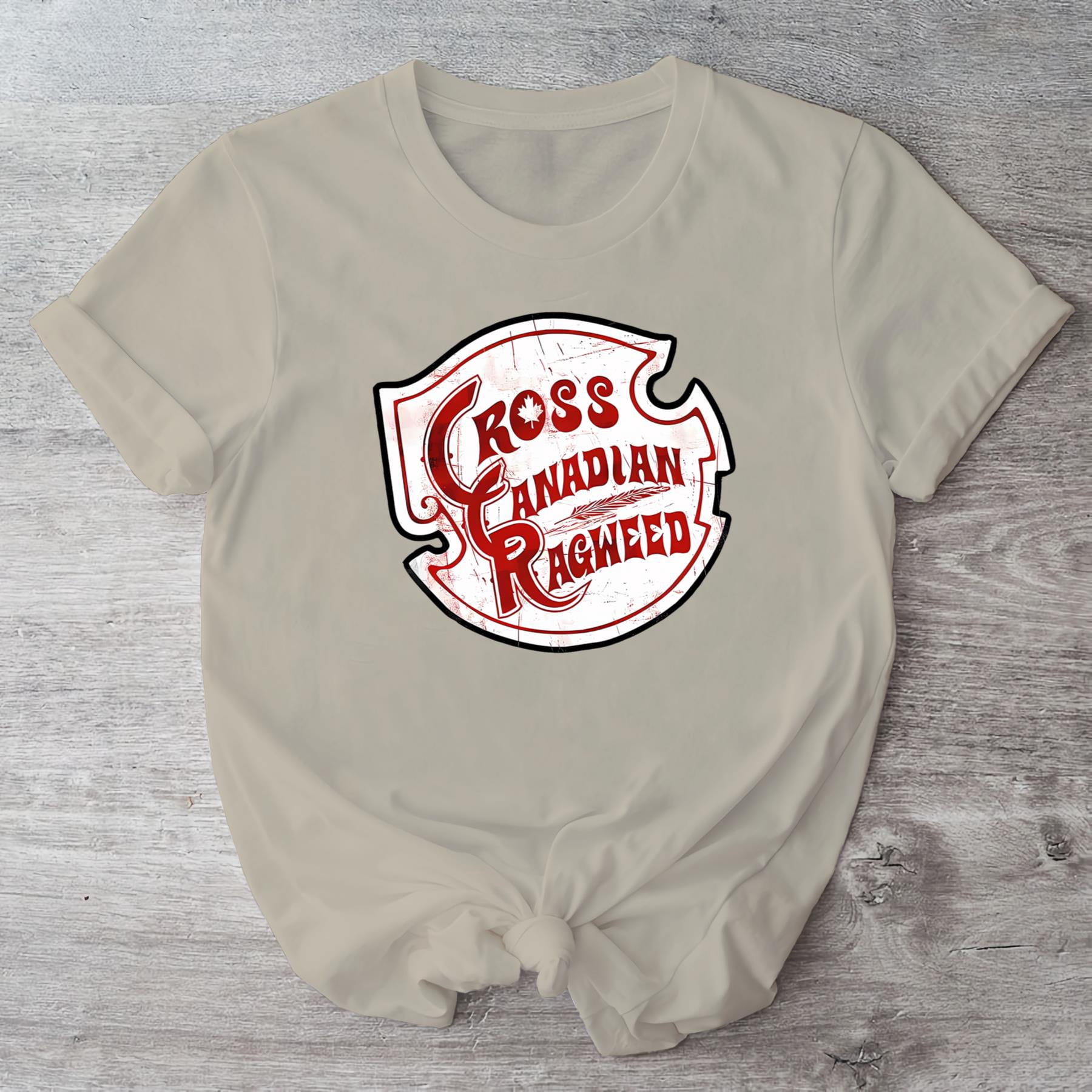 CROSS CANADIAN RAGWEED Logo Design T-shirt Holiday Gift Tee-TH15041 ...