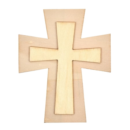 Hello Hobby 7" Wood Shape, Cross