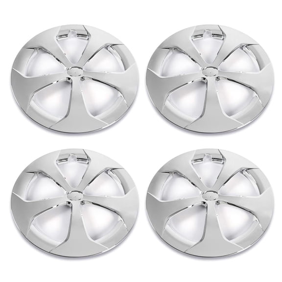CROSSDESIGN 15 inch Hub caps 4pcs Wheel Covers Auto Tire Exterior Cap Hub Caps Set Fit for Toyota Prius 2010-2015
