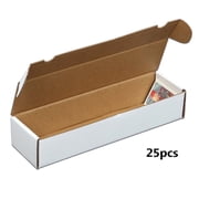 CROSSDESIGN 25 Storage Boxes LOT 800 Count Ct Sports Cards Trading White Max Pro