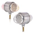 thumbnail image 1 of CROSSDESIGN 2PCS 17 LED Dual Function Watermelon Double Face Light Amber Red LED Clear, 1 of 9
