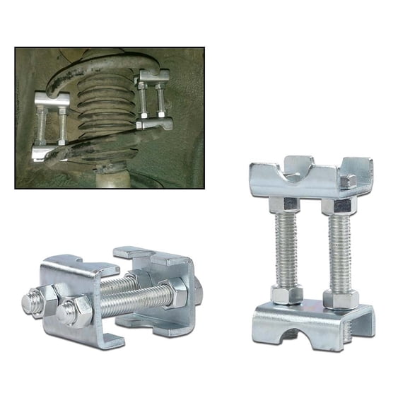 CROSSDESIGN 2pcs Spring Compressor Set 2-Way Adjustable Lift Or Lower Spring Spacer Coil