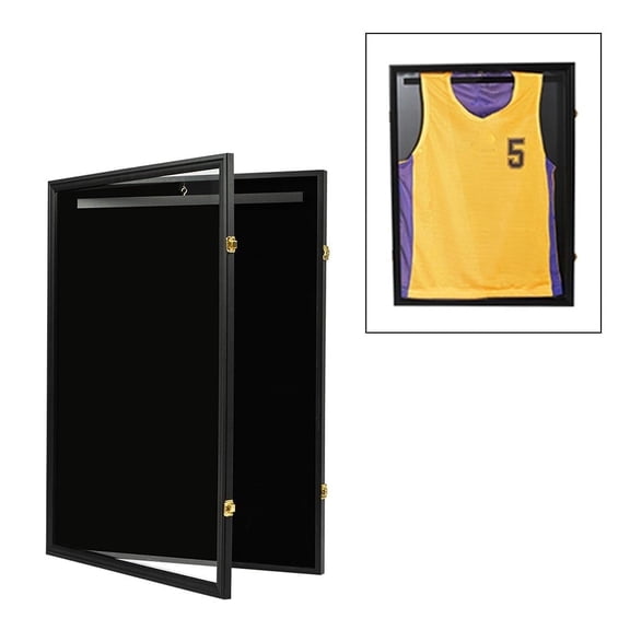 CROSSDESIGN Jersey Frame Display Case Large Sport Jersey Shadow Box Acrylic for Baseball Basketball Football Hockey Shirt