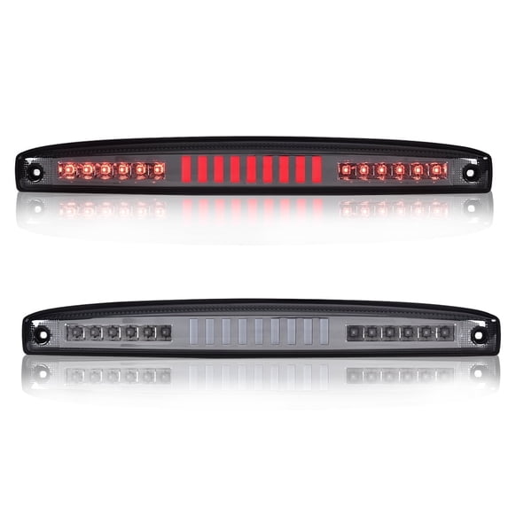 CROSSDESIGN 3D LED Rear Center Tailgate Lamp Brake Light Fit for 2003-2006 Dodge Ram