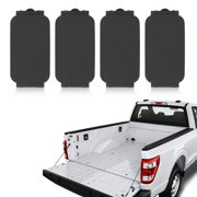 CROSSDESIGN 4pcs Bed Rail Cap Bedrail Insert Plug Box Fit For Factory Ford Truck F150 F250