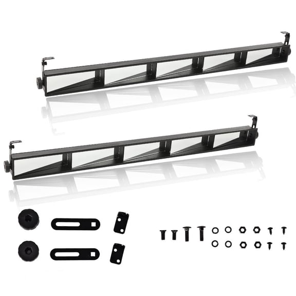 CROSSDESIGN 55 Panel Universal Wink Mirror Fit for EZGO, Club Cars and Yamaha