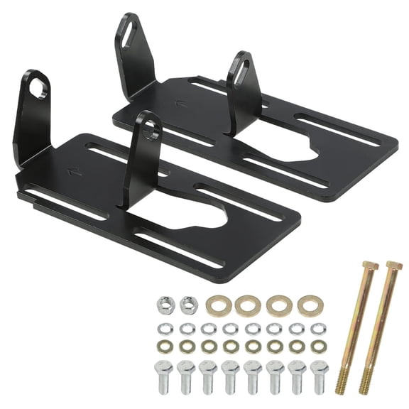 CROSSDESIGN Adjustable Conversion Engine Motor Mounts Fit for LS1 Swap LS2 LS6 LSX LQ4 LQ9 1988-1998