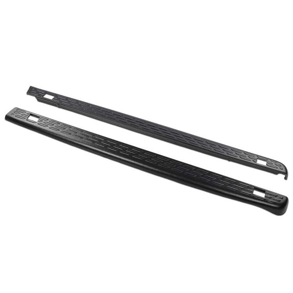 CROSSDESIGN Bed Rail Caps Cover Protector Molding  Fit for Chevy Silverado 66 2007-2013 Black