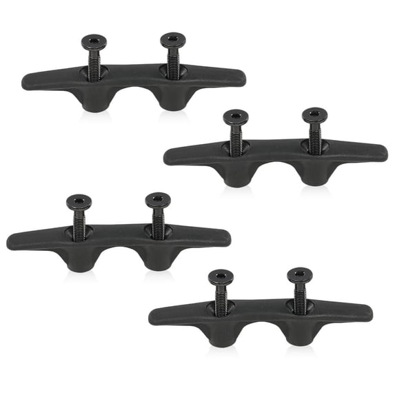 CROSSDESIGN Bed Tie Down Hooks Set Fit for Dodge Ram 2500 2002-2008 2019-2020 Black