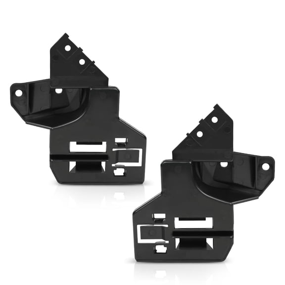 CROSSDESIGN Black Front Bumper Mount Bracket Fit For 2003-2009 Land Rover Range Rover DPL000113