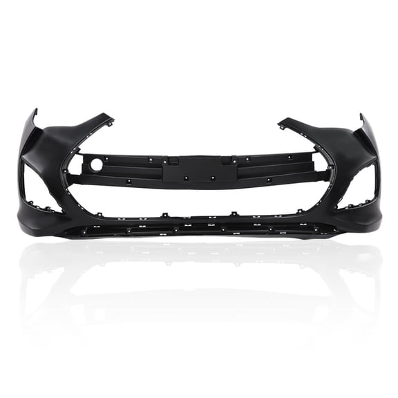 CROSSDESIGN Front Bumper Cover Fit for Hyundai Veloster 2013-2017/Fit Hyundai Veloster Turbo R-Spec 2014-2017 865112V500 HY1000194 Black