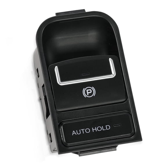 CROSSDESIGN Black Parking Brake Automatic Switch Fit for VW Tiguan 2008-2015