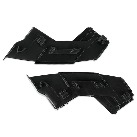 CROSSDESIGN Black Rear Bumper Retainer Brackets Fit for 2020-2022 Toyota Corolla