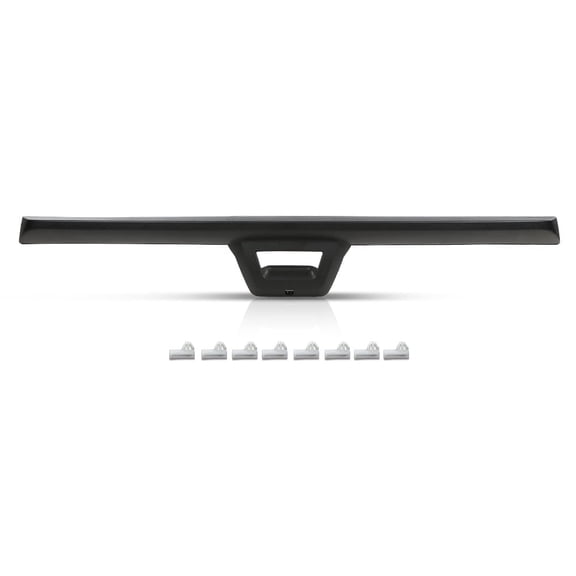 CROSSDESIGN Tailgate Gate Molding Spoiler w/Camera Hole Fit for Chevy Avalanche 2007-2013/Cadillac Escalade EXT 2007-2013 Textured
