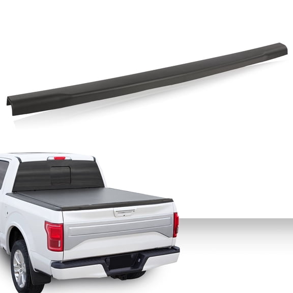 CROSSDESIGN Black Tailgate Upper Moulding Protector Cover Fit for 2008-2016 Ford F250 F350 F450 Super Duty