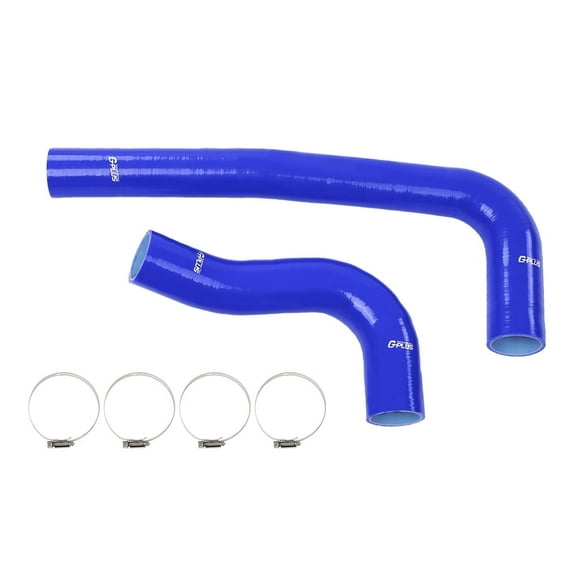 CROSSDESIGN Blue Radiator Silicone Hose Fit for 2003-2010  Dodge 5.9L/6.7L Cummins