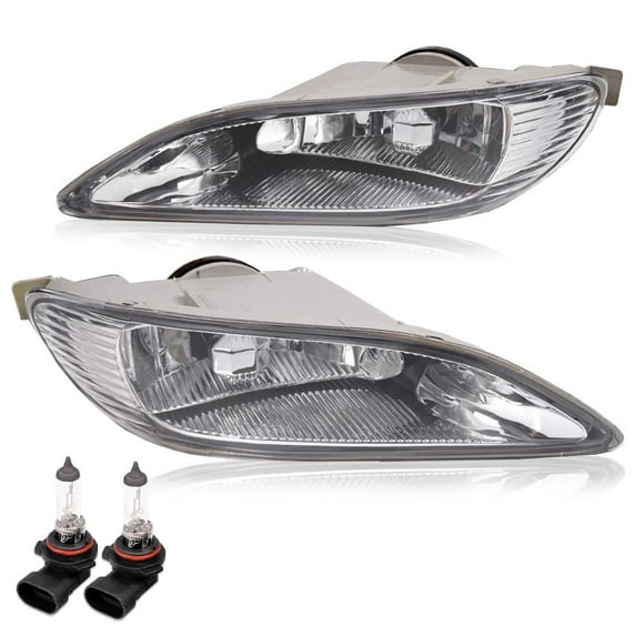 CROSSDESIGN Bumper Fog Lights Fog Lamps Fit for Toyota Camry 2002-2004/Corolla 2005-2008