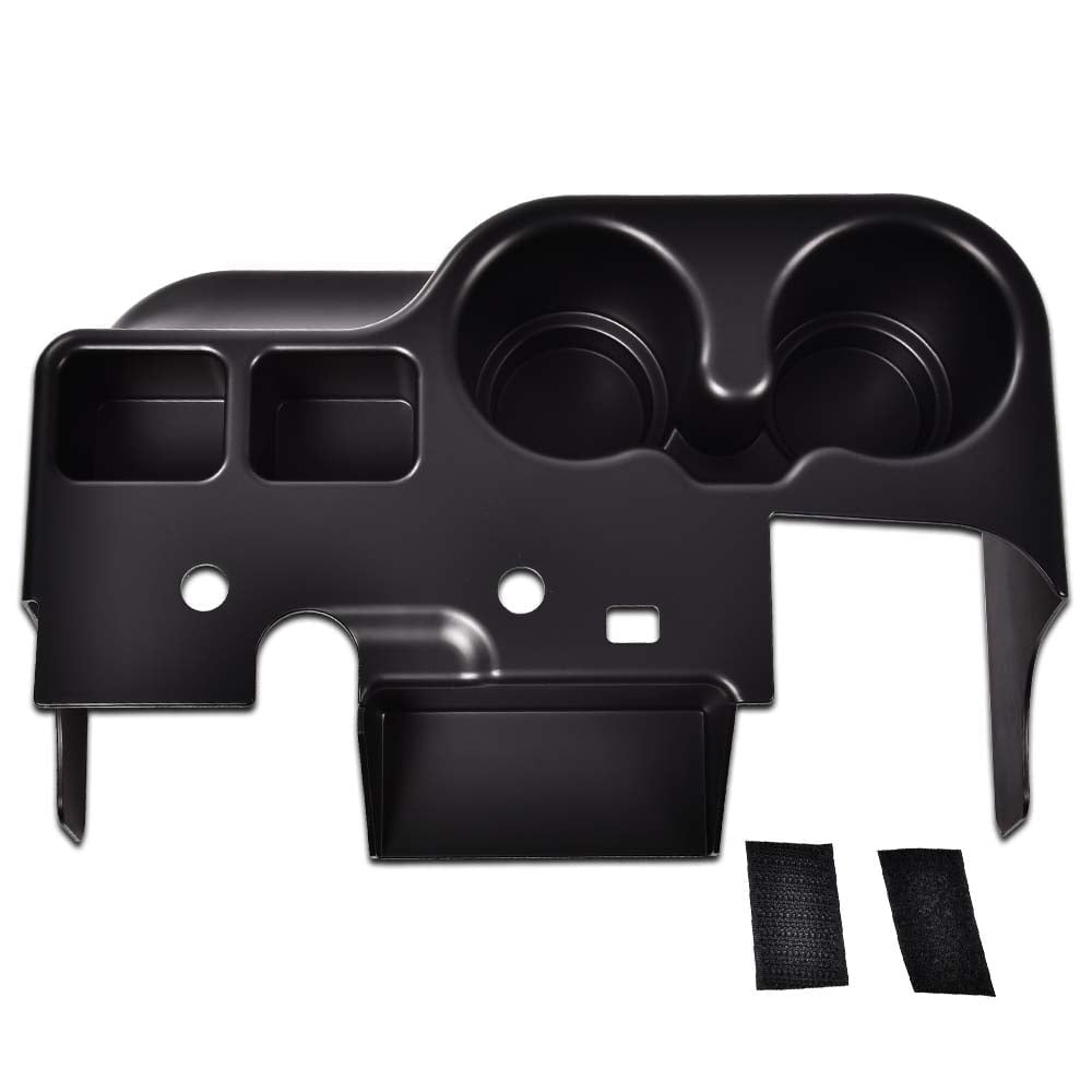 CROSSDESIGN Center Console Cup Holder Fit for 1999-2001 Ford F250 F350 F450 F550