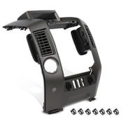 CROSSDESIGN Center Console Instrument Panel Lid Bezel Fit for Nissan Armada SE, LE, SE 2005-2006/Nissan Pathfinder Armada SE, LE 2004/Nissan Titan SE, LE, XE 2004-2015 Dash Cover