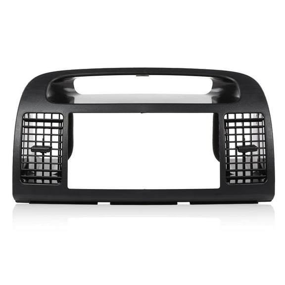 CROSSDESIGN Center Dash A/c Vents Radio Stereo Trim Bezel With Clock Fit for Toyota Camry 2002-2006