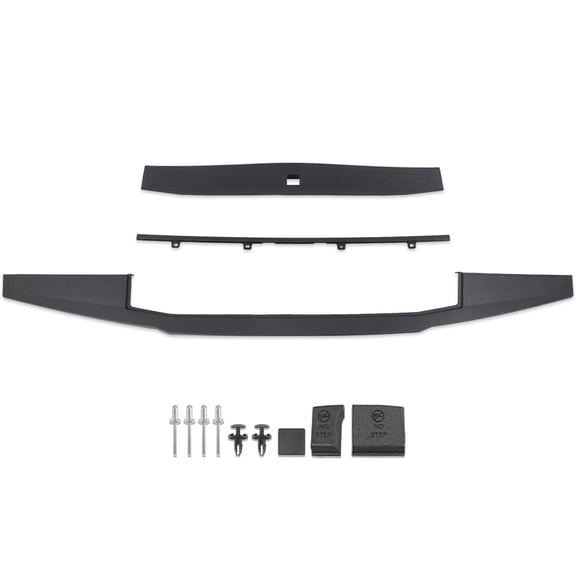 CROSSDESIGN Complete Tailgate Cap Molding Kit Fit for 2017-2020 Ford F250 F350 Super Duty