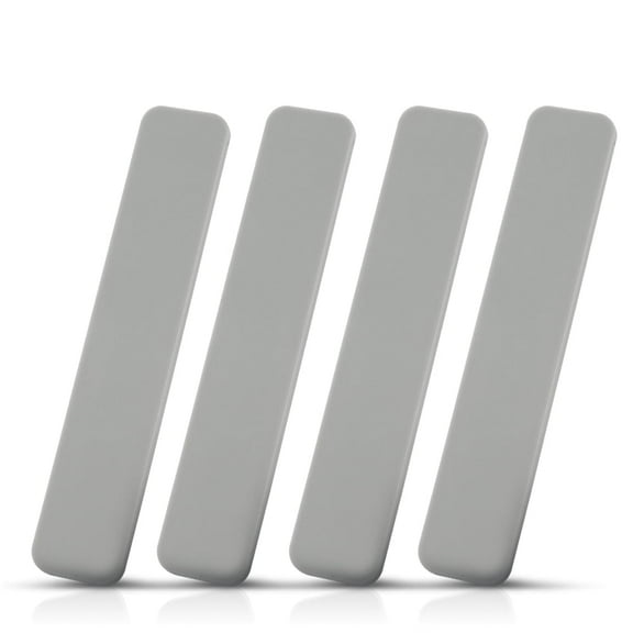 CROSSDESIGN Composite Decking boards End Cap (4 pcs) 5.5” Fit TREX Composite Light Grey