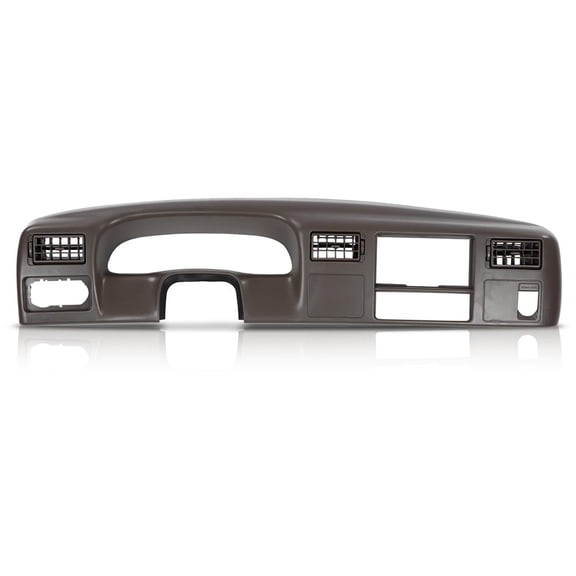 CROSSDESIGN Dash Bezel Radio Cluster Trim Panel Tan Fit for Ford F250 F350 Super Duty 1999-2004