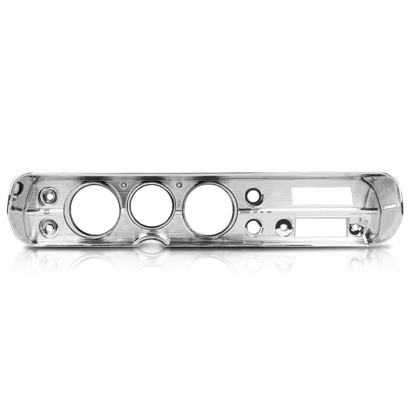 CROSSDESIGN Dash Bezel w/ A/C Each Fit for Chevrolet Chevelle, El Camino 1965