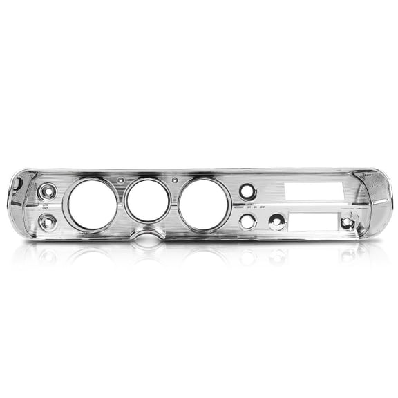 CROSSDESIGN Dash Bezel w/ A/C Each Fit for Chevrolet Chevelle, El Camino 1965