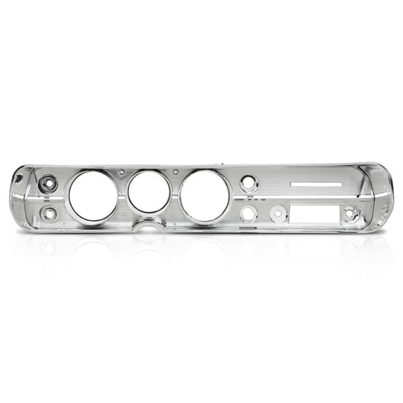 CROSSDESIGN Dash Bezel w/o A/C Each Fit for Chevrolet Chevelle, El Camino 1965