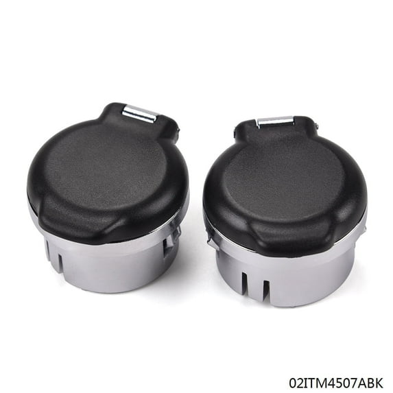 CROSSDESIGN Dash Power Outlet Cover Fit for 2007-2013 Silverado Sierra Tahoe