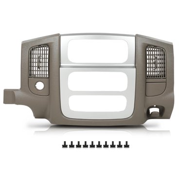 Dash Bezel Radio Tri Panel Surround Dashboard Black Fit For 1994 1997 Dodge Ram P 370774116