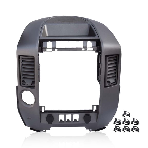 CROSSDESIGN Dashboard Cover Mat Panel Bezel with A/C Nozzle Fit for 2002-2006 Dodge Sprinter