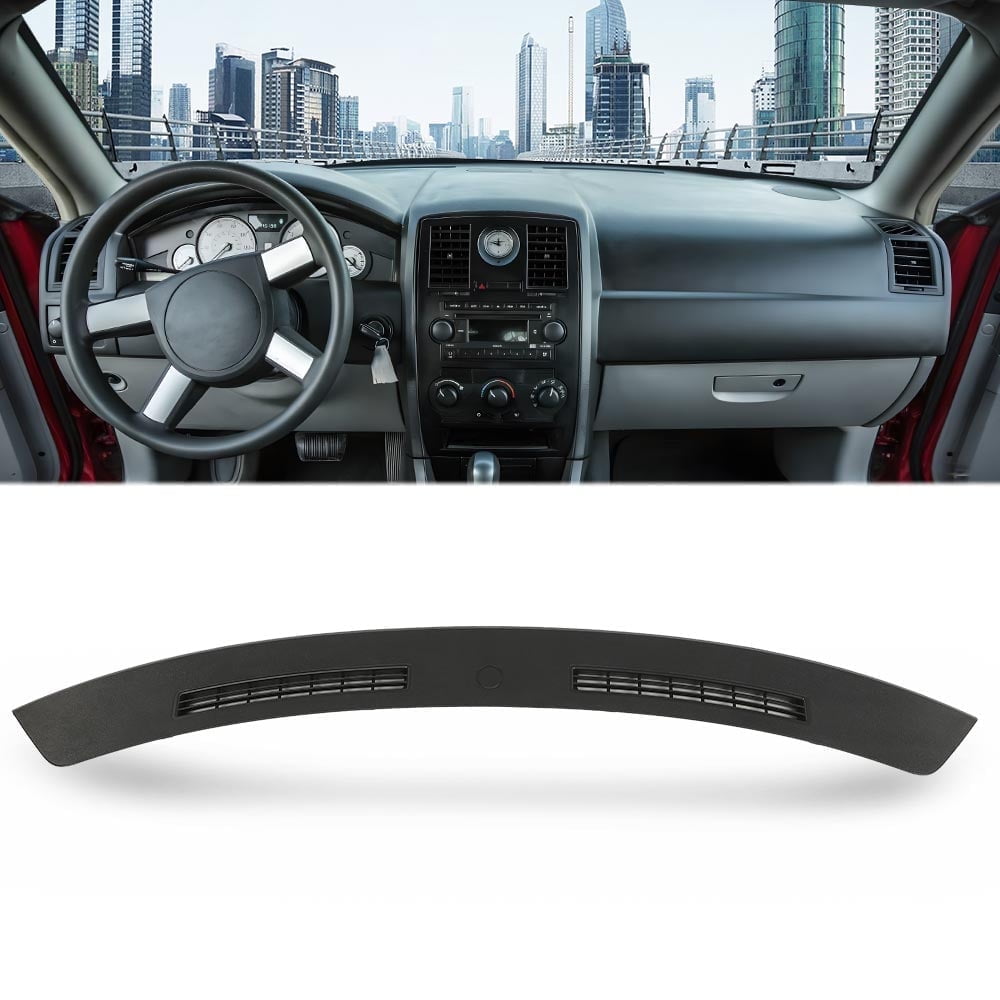 ALLGOOD Dash Air Vent Cover Cap Set For Chrysler 300 (2005-2006), Dodge Charger (2006-2007), Dodge Magnum (2005-2007) - Black ABS Plastic