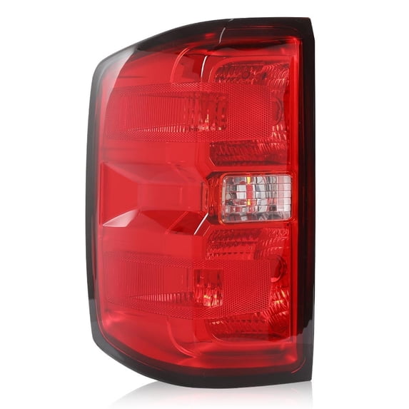 CROSSDESIGN Driver Side Tail Light Fit for 2014-2018 Chevy Silverado 1500
