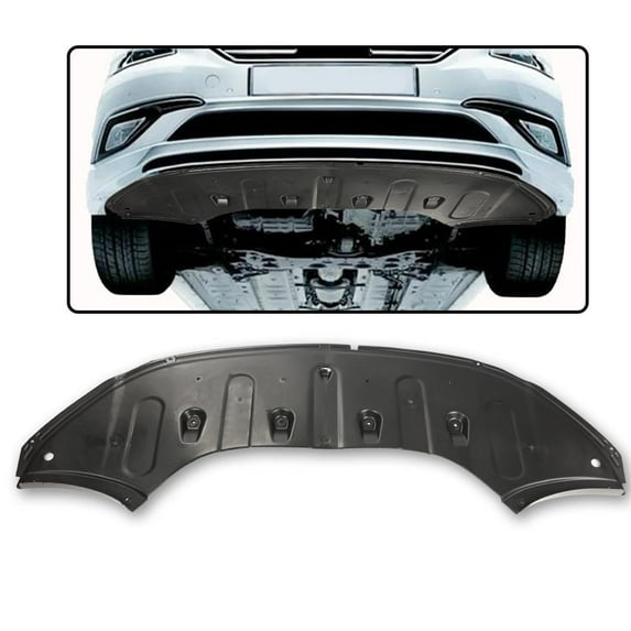 CROSSDESIGN Black Engine Splash Shield Fit for 2015-2016 Hyundai Sonata