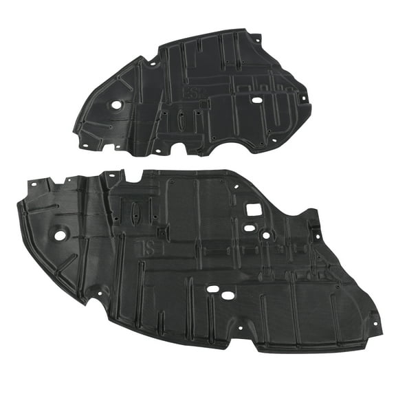 CROSSDESIGN Engine Splash Shield Fit for Lexus ES350 ES300h 2013-2015 Black