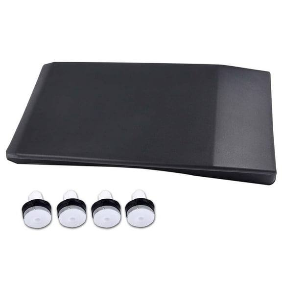 CROSSDESIGN Exterior Pillar Moulding Trim Cladding Fit for Ford Transit ( Gas Engine Only ) 2015-2019