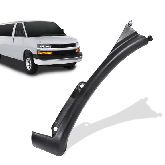 CROSSDESIGN Fender Extension Front Passenger Right Side Lower Fit for Chevy SaVana RH Hand 1500